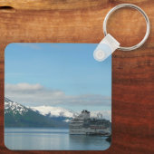 Alaskan Cruise Vacation Travel Photography Sleutelhanger (Achterkant)
