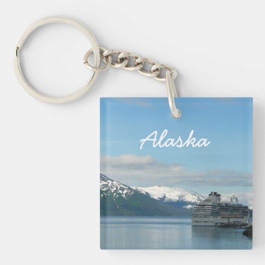 Alaskan Cruise Vacation Travel Photography Sleutelhanger (Voorkant)