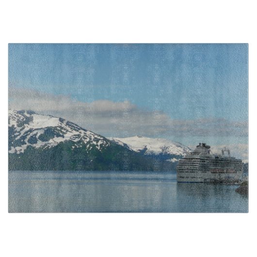 Alaskan Cruise Vacation Travel Photography Snijplank (Voorkant)