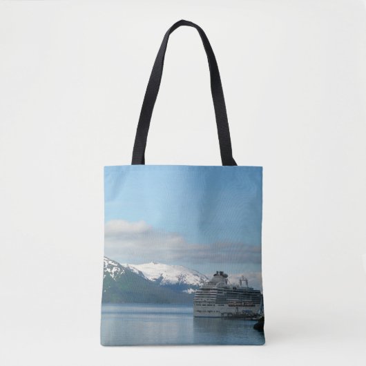 Alaskan Cruise Vacation Travel Photography Tote Bag (Voorkant)