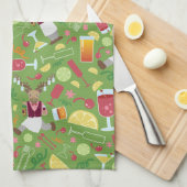 Alaskan Culinaire Kunstenaar Lime Green Kitchen To Theedoek (Quarter Fold)