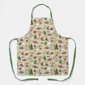 Alaskan Culinaire Kunstenaars die alles-over-drukk Schort (Voorkant)