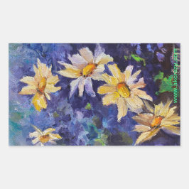 Alaskan Daisies Sticker
