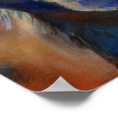 Alaskan de heer Moosey Moose Poster (Hoek)