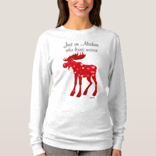 Alaskan die van los houdt - Lange T-shirt