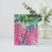Alaskan Fireweed Briefkaart (Staand voorkant)