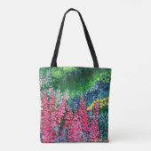 Alaskan Fireweed canvas tas (Achterkant)