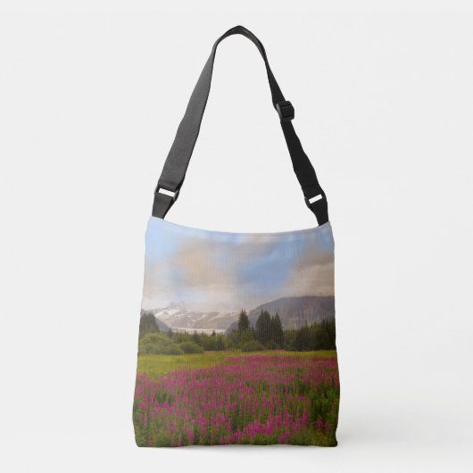 Alaskan Fireweed Crossbody Tas (Voorkant)
