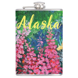 Alaskan Fireweed Flask Heupfles