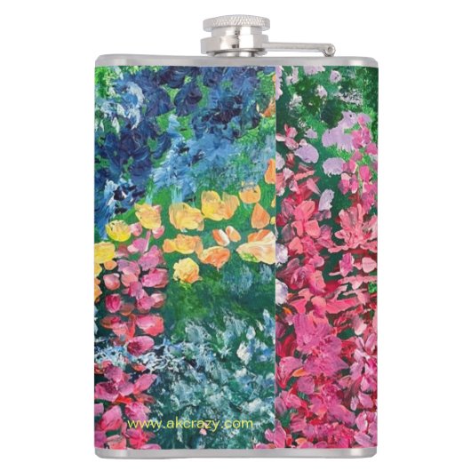 Alaskan Fireweed Flask Heupfles (Achterkant)