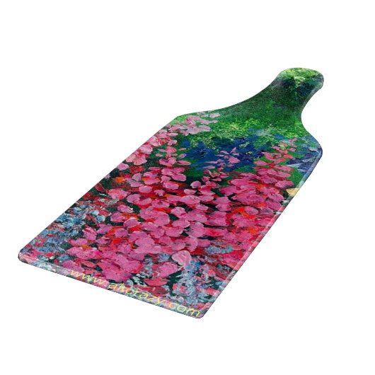 Alaskan Fireweed Glass Cutting Board Snijplank (Hoek)