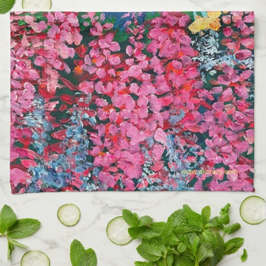 Alaskan Fireweed Kitchen Towel Theedoek (Gevouwen)