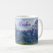 Alaskan Fireweed Mountain Coffee Mok (Voorkant rechts)