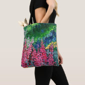 Alaskan Fireweed op voor/achter Fireweed Canvas ta Tote Bag (Dichtbij)
