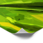 Alaskan Fireweed Pink Wildflower Abstract Poster (Hoek)