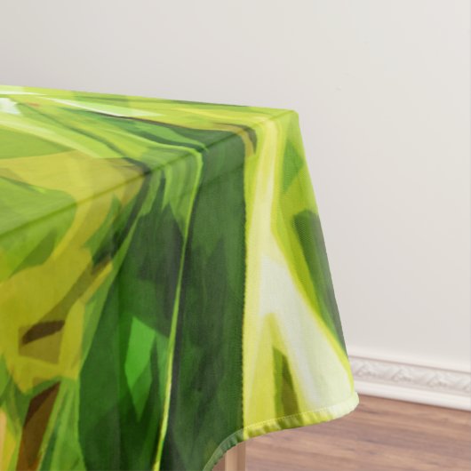 Alaskan Fireweed Pink Wildflower Abstract Tafelkleed (Voorbeeld)