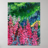 Alaskan Fireweed Poster (Voorkant)