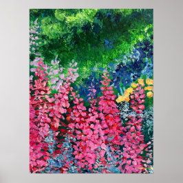 Alaskan Fireweed Poster