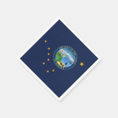 Alaskan Flag & Seal, Flag of Alaska Servet (Hoek)