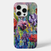 Alaskan Flowers iphone 15 pro case  (Achterkant)