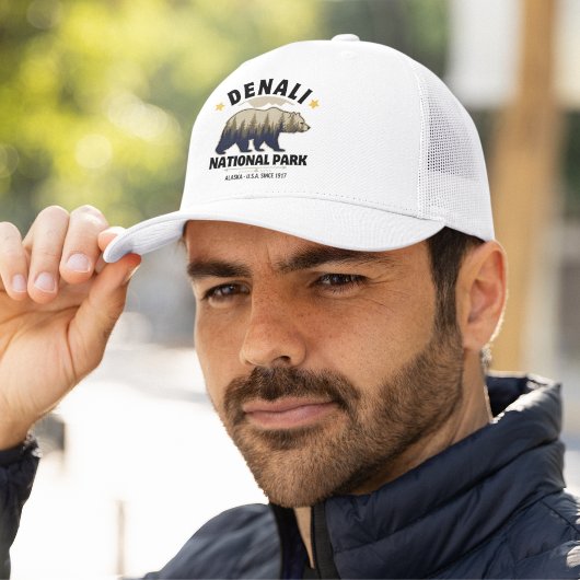 Alaskan Forests of Denali National Park Trucker Pet