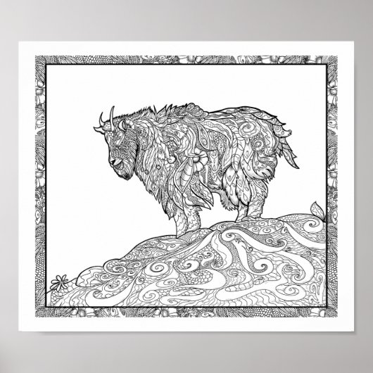 Alaskan-gebergte Poster (Voorkant)