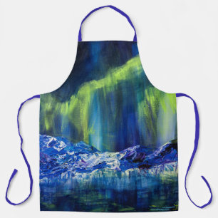 Alaskan Glacial Reflections BBQ Schort1 Schort