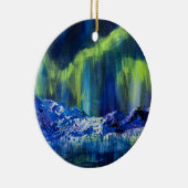 Alaskan Glacial Reflections keramisch ornament (Rechts)