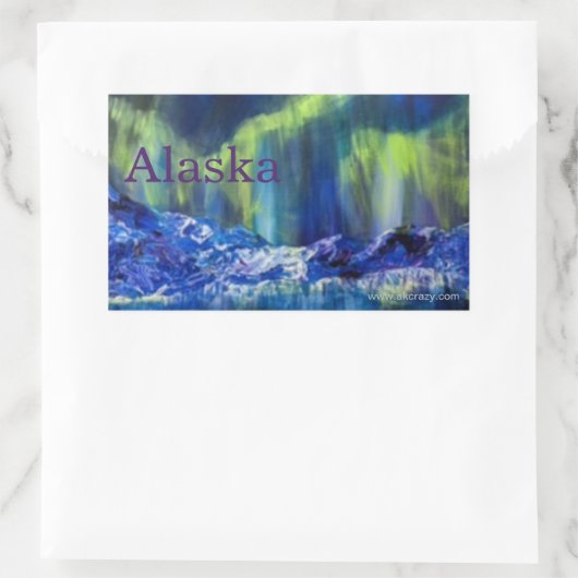 Alaskan Glacial Reflections sticker (Tas)