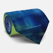 Alaskan Glacial Reflections stropdas (Opgerold)