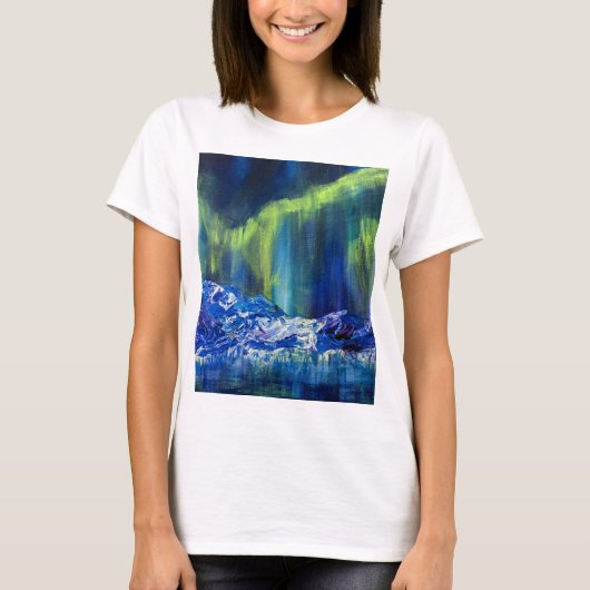 Alaskan Glacial Reflections T-shirt (Voorkant)