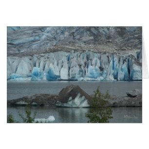 Alaskan Glacier Blank Wenskaarten
