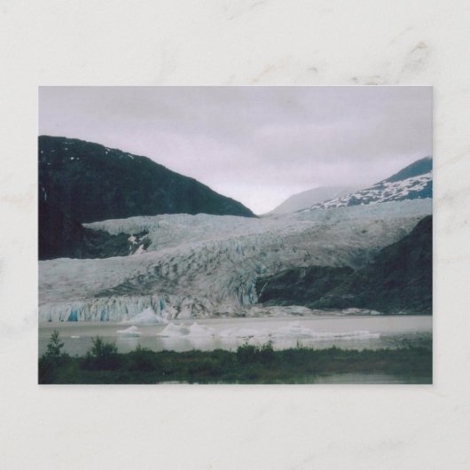 Alaskan Glacier Briefkaart (Voorkant)
