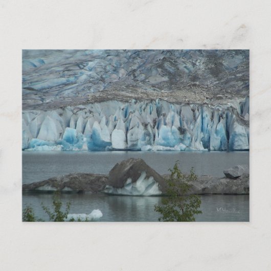 Alaskan Glacier Briefkaart (Voorkant)