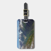Alaskan Glacier-Carved Valley Bagagelabel (Voorkant verticaal)