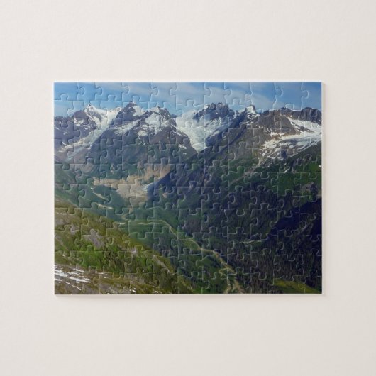 Alaskan Glacier-Carved Valley Legpuzzel (Horizontaal)