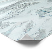 Alaskan Glacier Poster (Hoek)