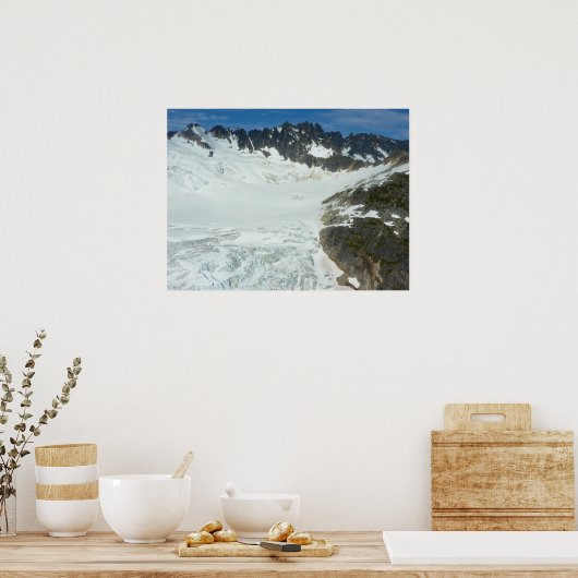 Alaskan Glacier Poster (Keuken)
