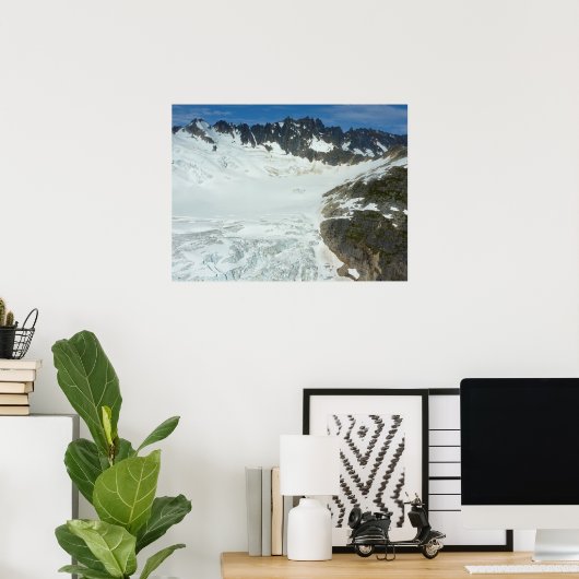 Alaskan Glacier Poster (Thuiskantoor)