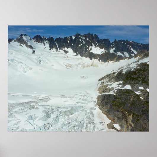 Alaskan Glacier Poster (Voorkant)