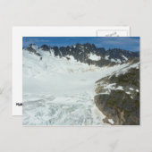 Alaskan Glacier Schilderachtig Reislandschap Briefkaart (Voorkant / Achterkant)