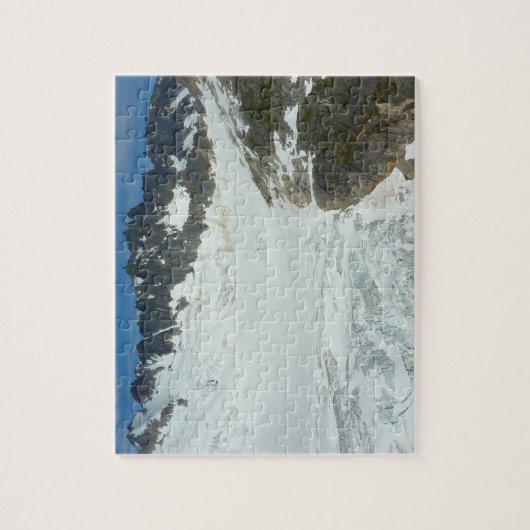 Alaskan Glacier Schilderachtig Reislandschap Legpuzzel (Verticaal)