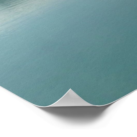 Alaskan Glaciers w/ Scripture verse of God's genad Poster (Hoek)