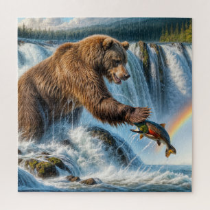 Alaskan Grizzly Beer Gevist Legpuzzel