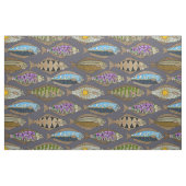 Alaskan halibut schemk stof (Fat Quarter)
