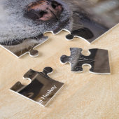 Alaskan Huskey Legpuzzel (Zijkant)