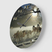 Alaskan Husky Dog Sled Race Grote Klok (Hoek)