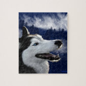 Alaskan Husky Legpuzzel (Verticaal)