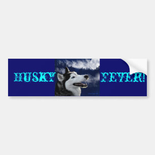 Alaskan Huskys Bumpersticker