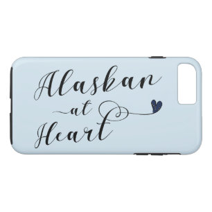 Alaskan in de telefooncel van het hart 	iPhone 8/7 plus hoesje